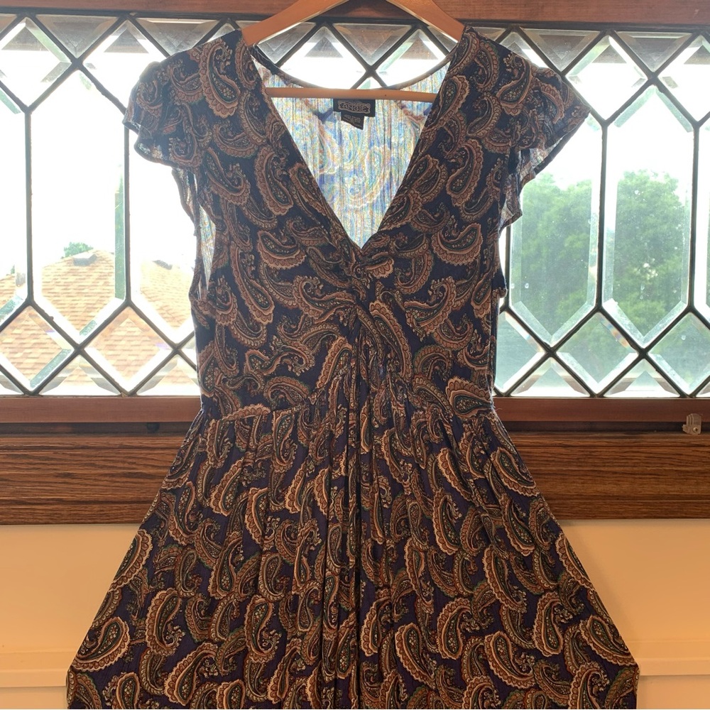Angie Paisley Print Maxi Dress - Picture 2 of 12